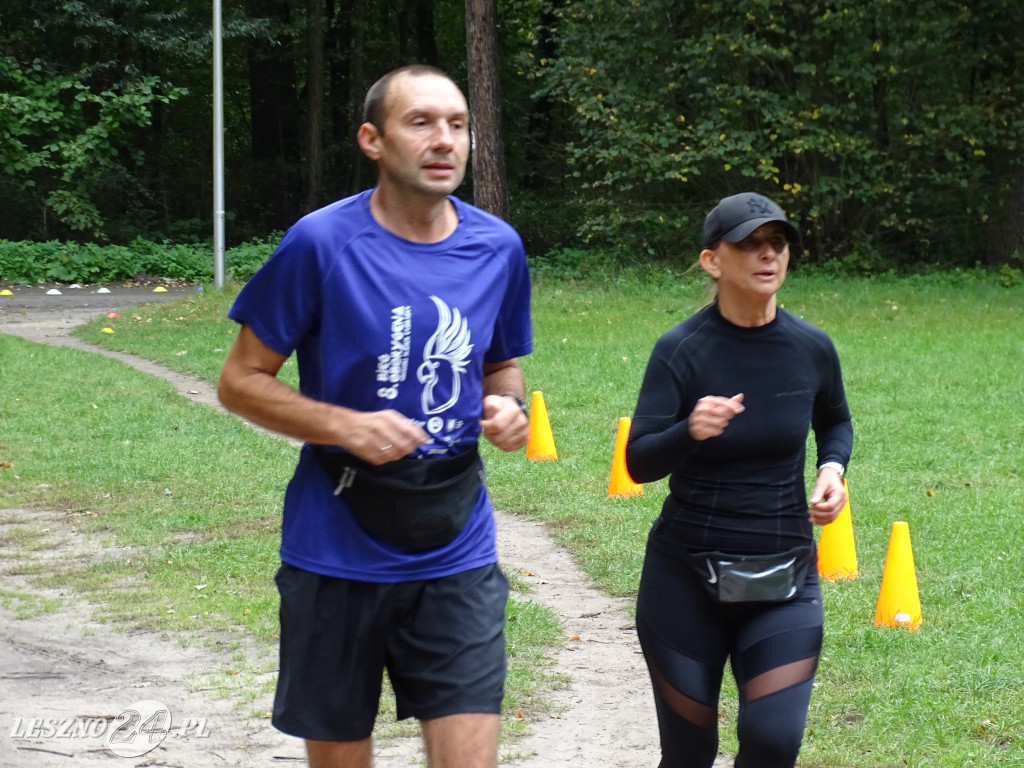 Różowy Marszobieg i Parkrun w Karczmie Borowej