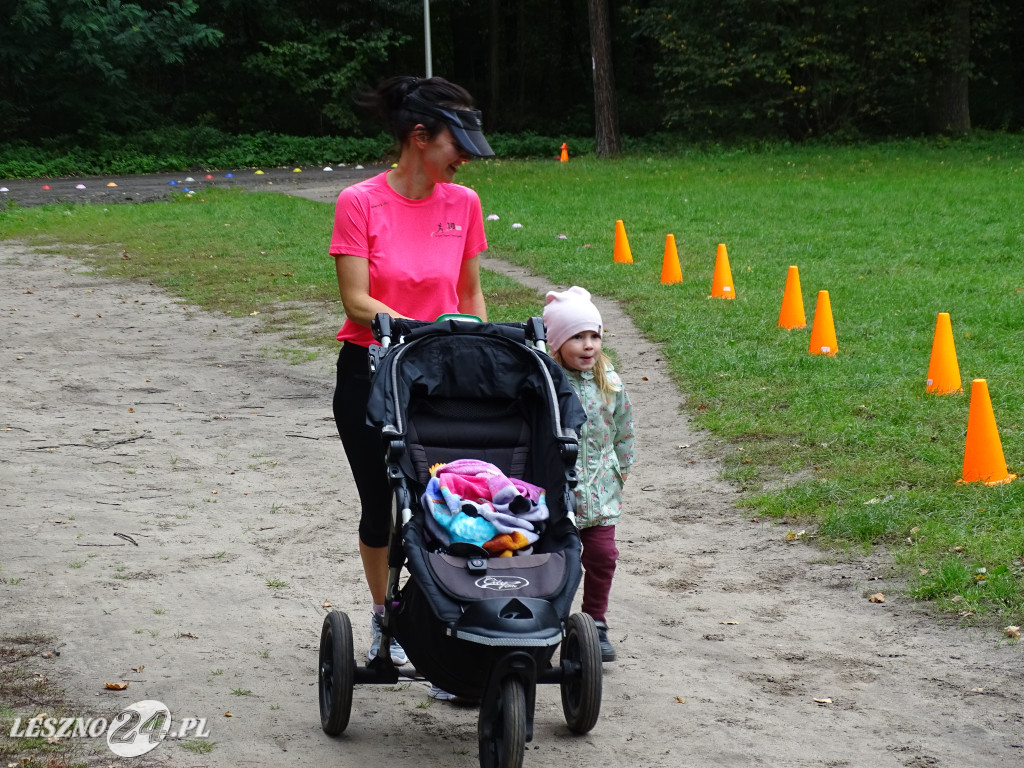 Różowy Marszobieg i Parkrun w Karczmie Borowej