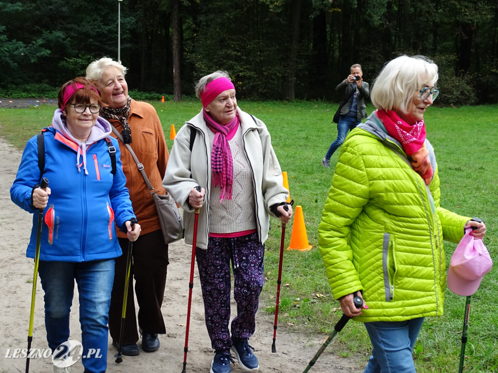 Różowy Marszobieg i Parkrun w Karczmie Borowej