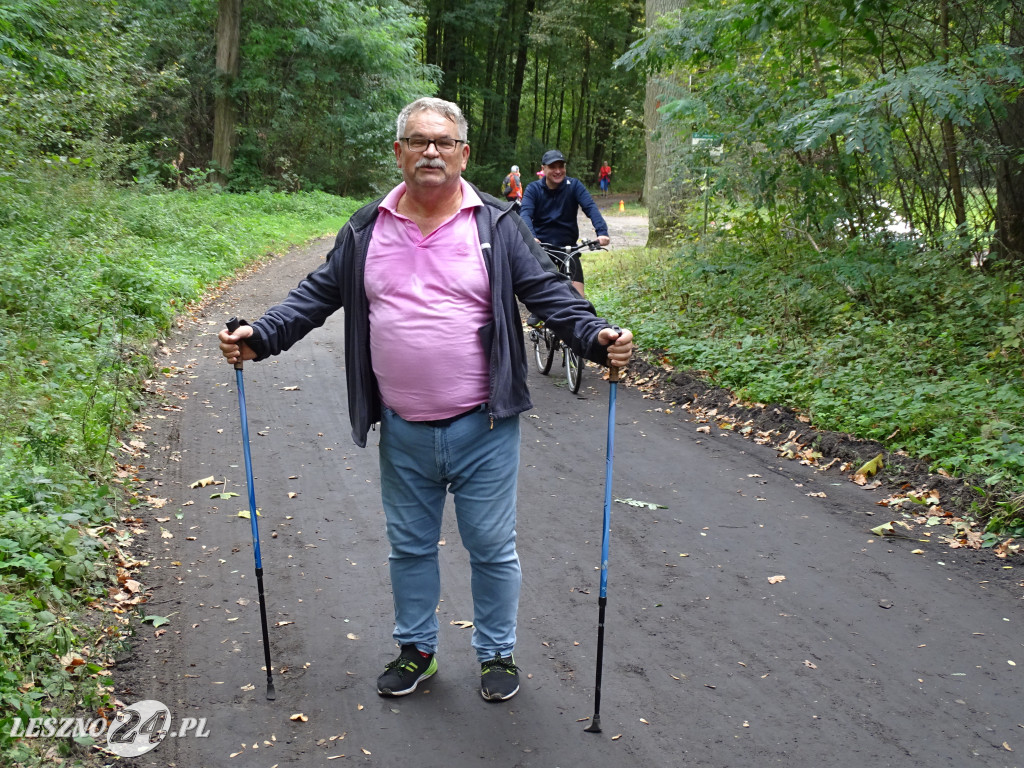 Różowy Marszobieg i Parkrun w Karczmie Borowej