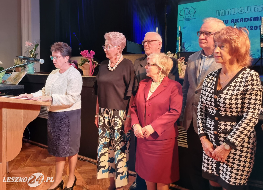 Inauguracja roku akademickiego w UTW w Lesznie