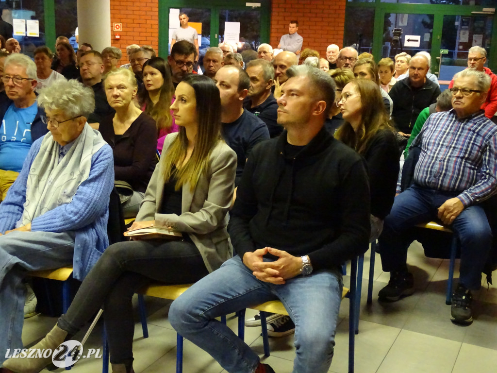 Spotkanie prezydenta Leszna z mieszkańcami Zatorza