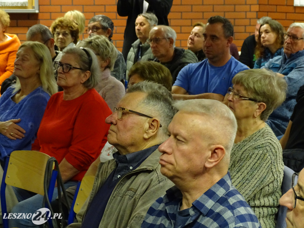 Spotkanie prezydenta Leszna z mieszkańcami Zatorza