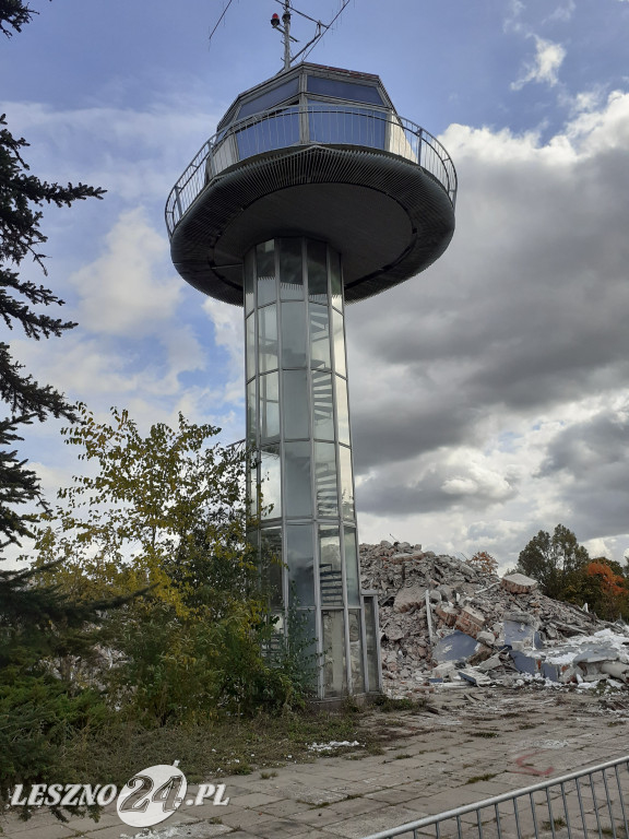 Wyburzenia na Lotnisku Leszno
