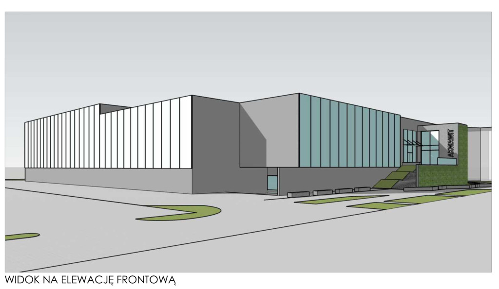 Koncepcja nowej plywalni Akwawit