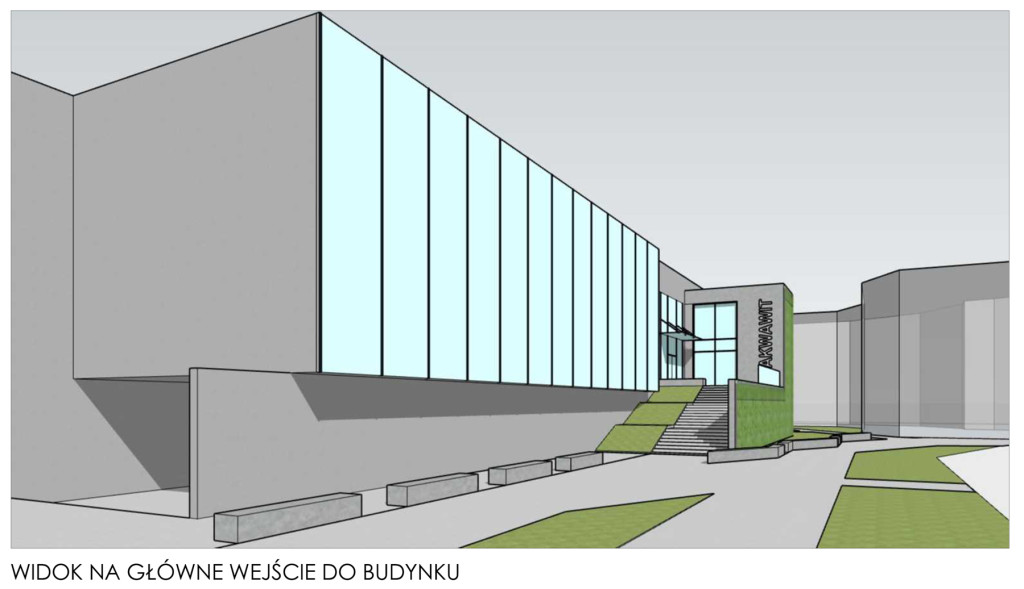 Koncepcja nowej plywalni Akwawit