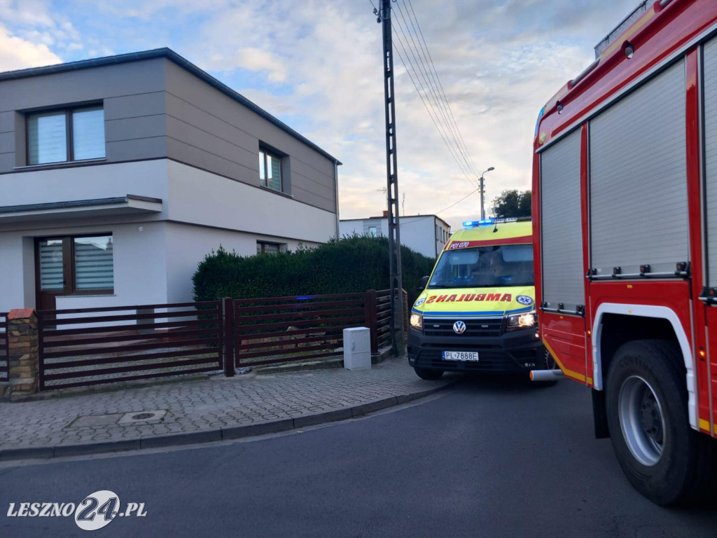 Zderzenie dwóch osobówek w Lesznie