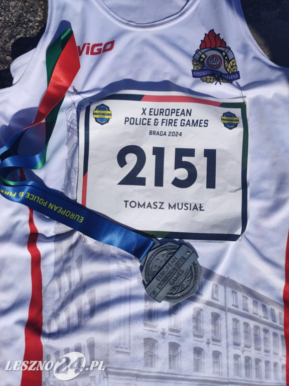 Strażak Tomasz Musiał startuje w Portugalii