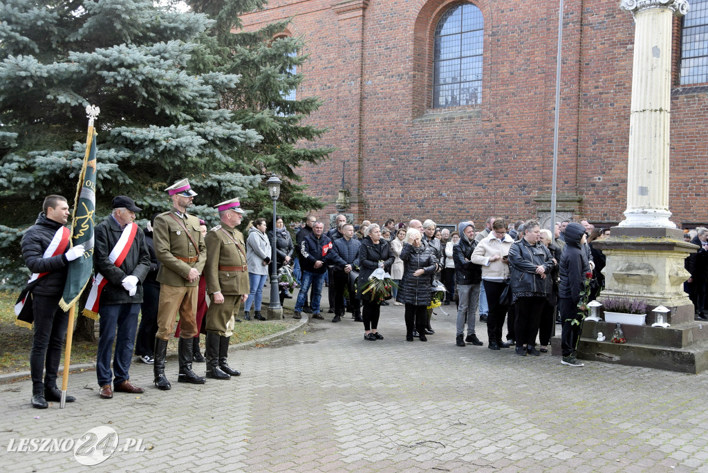 Pogrzeb Hieronima Apolinarskiego w Święciechowie