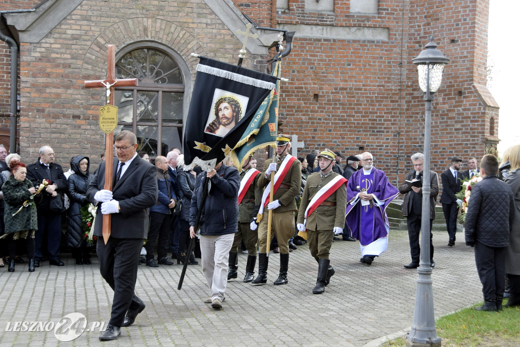 Pogrzeb Hieronima Apolinarskiego w Święciechowie