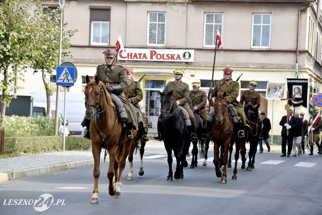 Pogrzeb Hieronima Apolinarskiego w Święciechowie