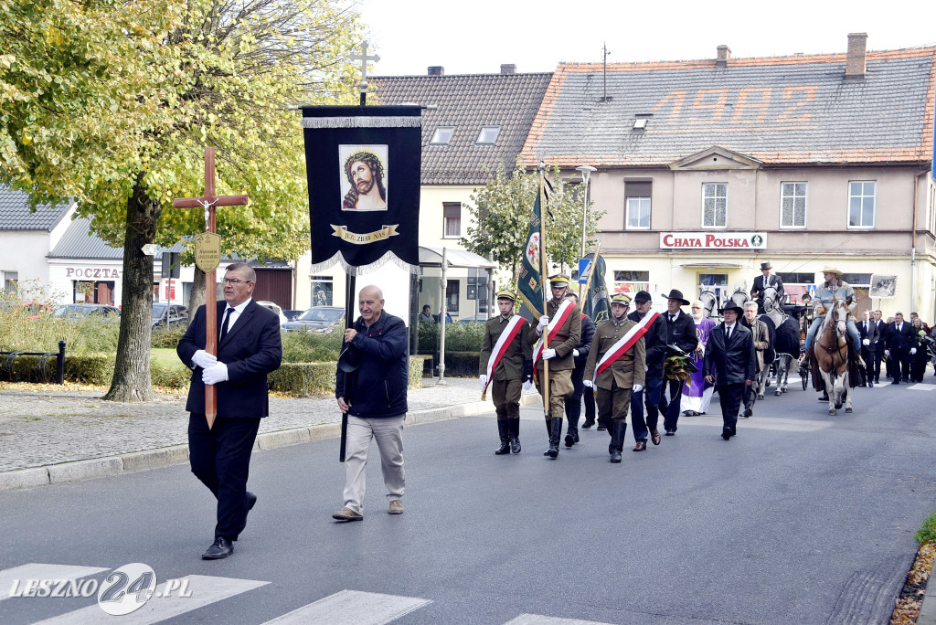 Pogrzeb Hieronima Apolinarskiego w Święciechowie