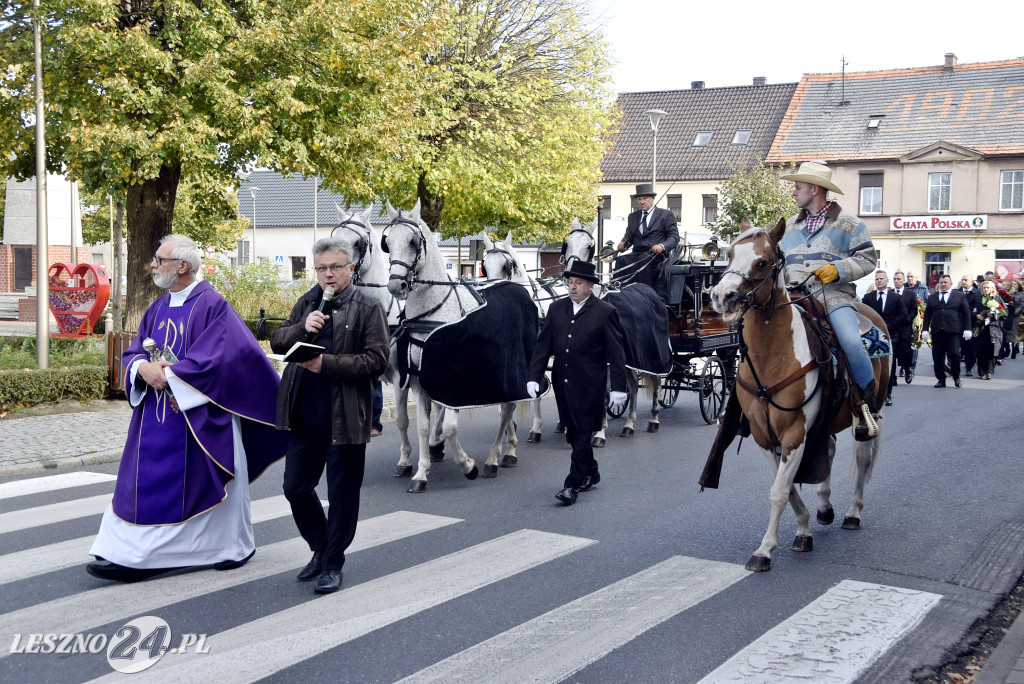 Pogrzeb Hieronima Apolinarskiego w Święciechowie
