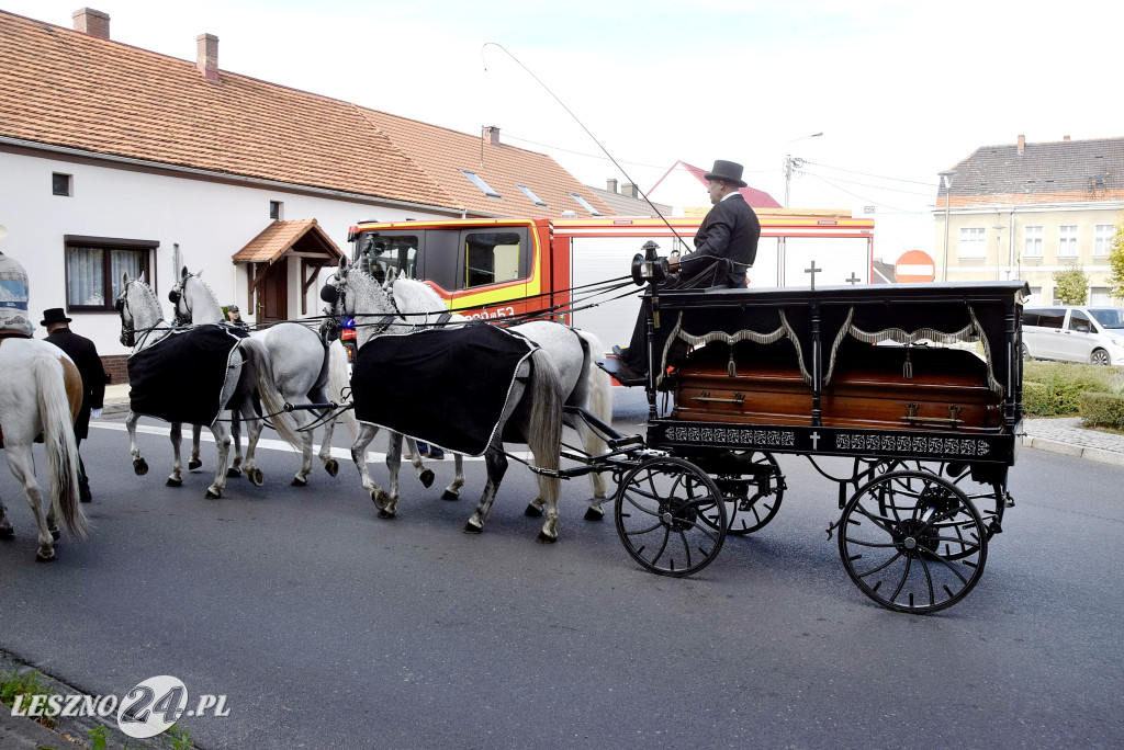 Pogrzeb Hieronima Apolinarskiego w Święciechowie