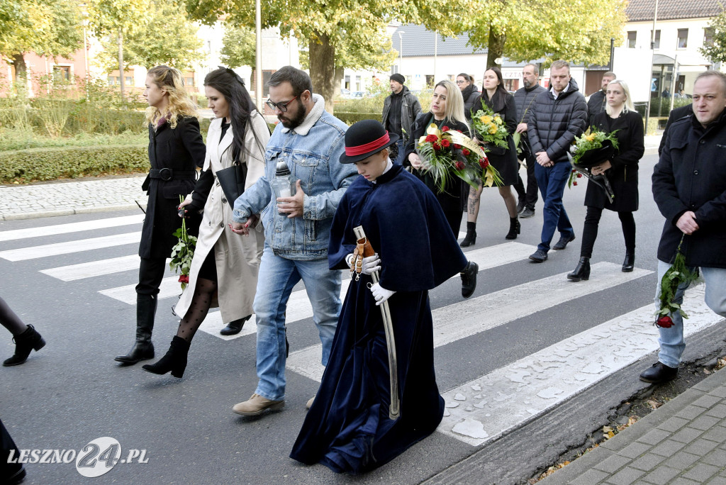 Pogrzeb Hieronima Apolinarskiego w Święciechowie