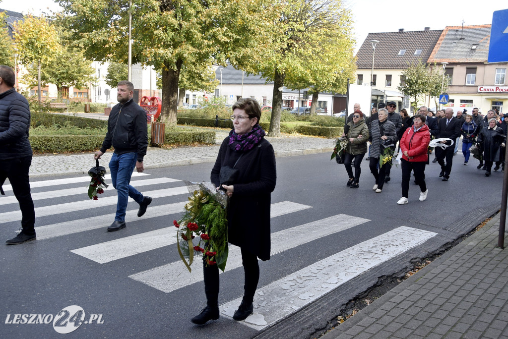 Pogrzeb Hieronima Apolinarskiego w Święciechowie