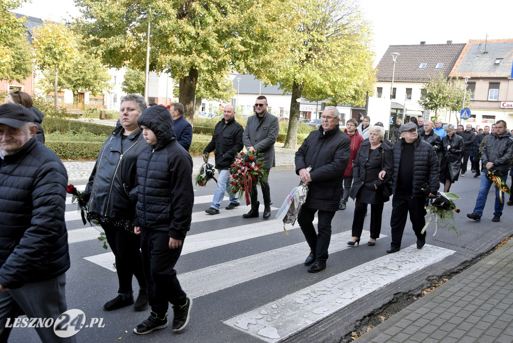 Pogrzeb Hieronima Apolinarskiego w Święciechowie