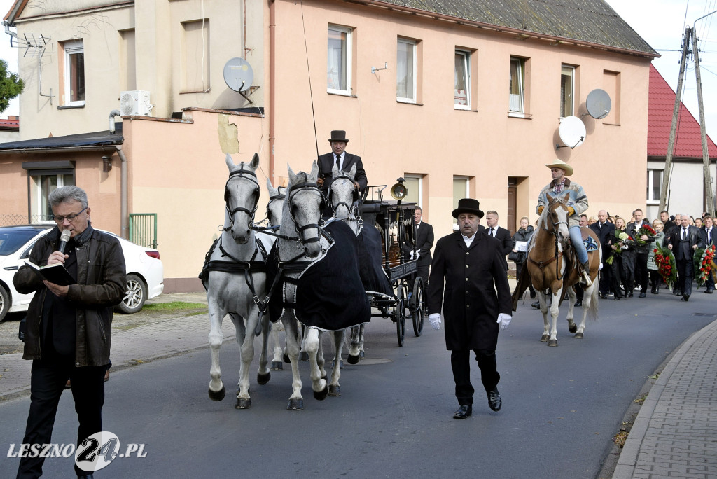Pogrzeb Hieronima Apolinarskiego w Święciechowie