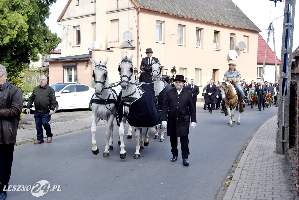 Pogrzeb Hieronima Apolinarskiego w Święciechowie