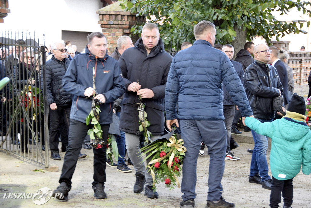 Pogrzeb Hieronima Apolinarskiego w Święciechowie