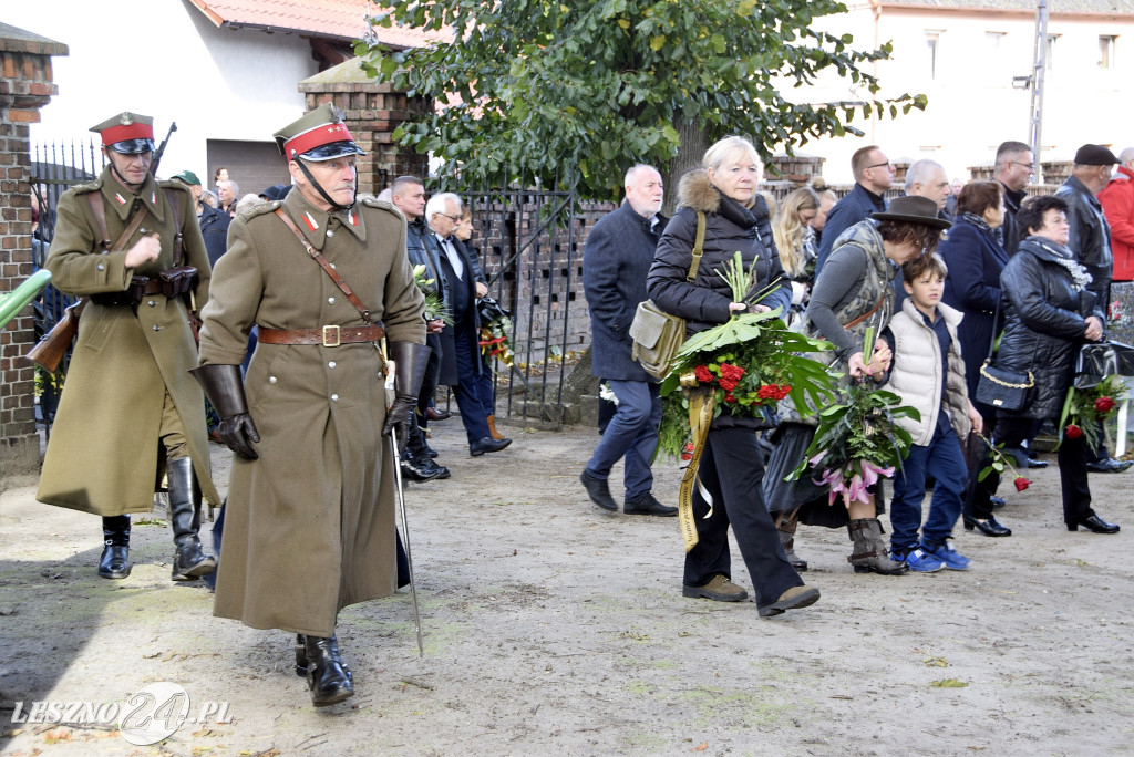 Pogrzeb Hieronima Apolinarskiego w Święciechowie