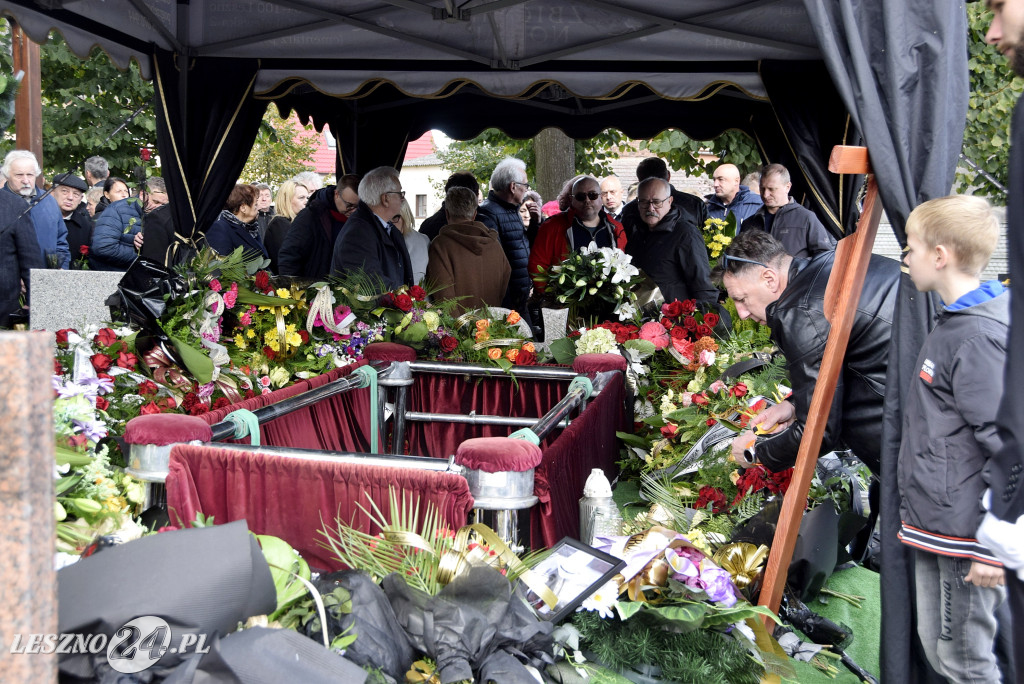 Pogrzeb Hieronima Apolinarskiego w Święciechowie