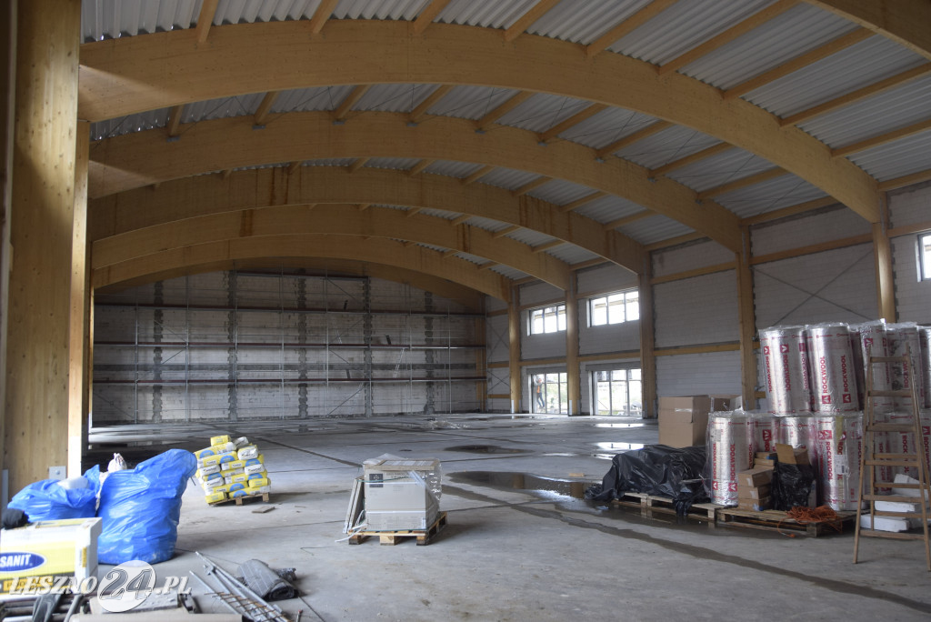 Budowa hali sportowej 