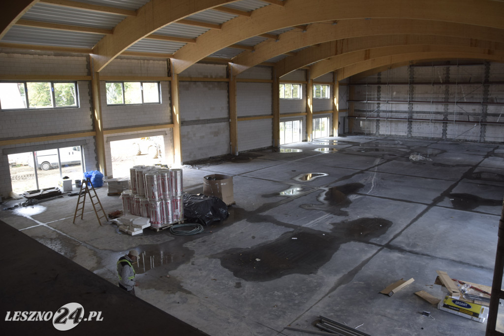 Budowa hali sportowej 