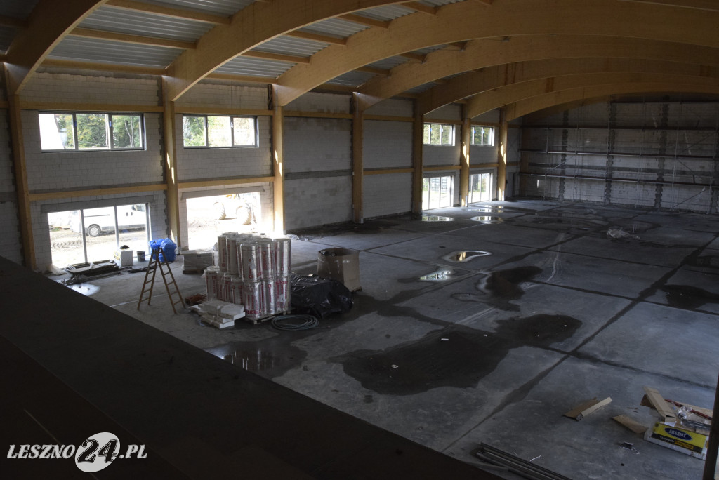 Budowa hali sportowej 