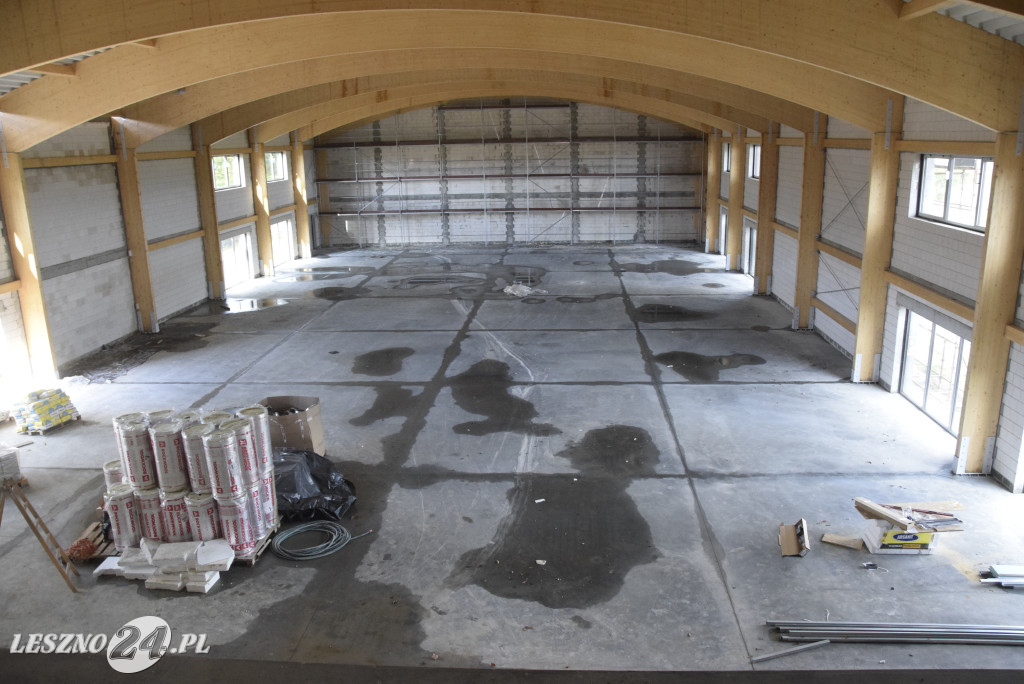 Budowa hali sportowej 