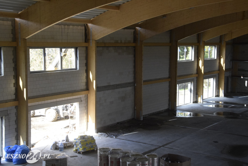 Budowa hali sportowej 