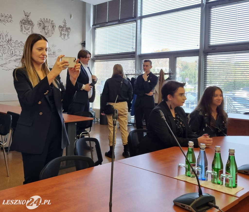 Młodzieżowa Rada Miasta Leszna - pierwsza sesja