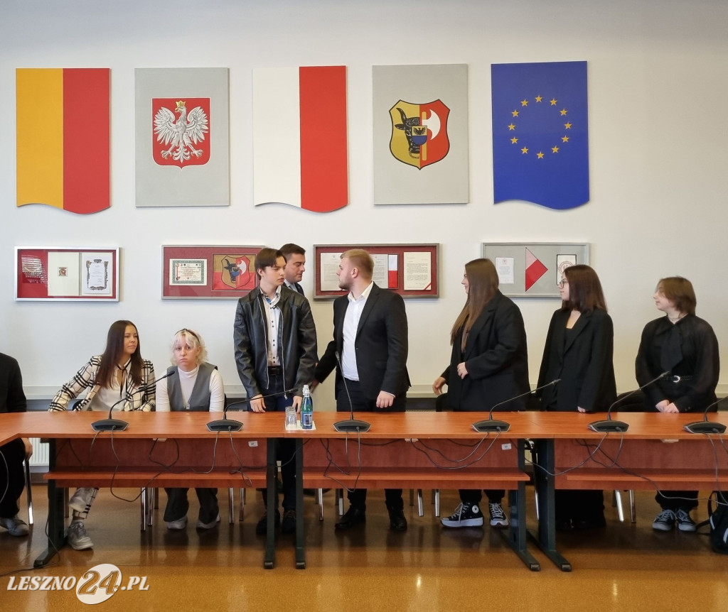 Młodzieżowa Rada Miasta Leszna - pierwsza sesja