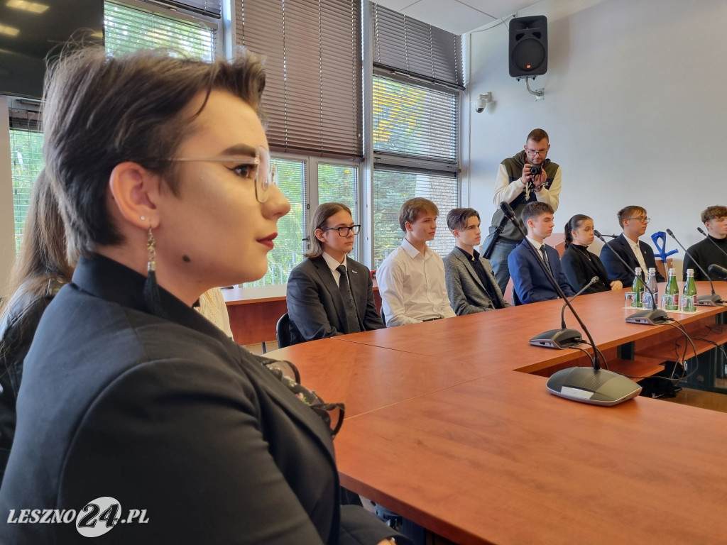 Młodzieżowa Rada Miasta Leszna - pierwsza sesja