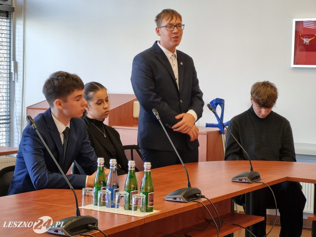 Młodzieżowa Rada Miasta Leszna - pierwsza sesja