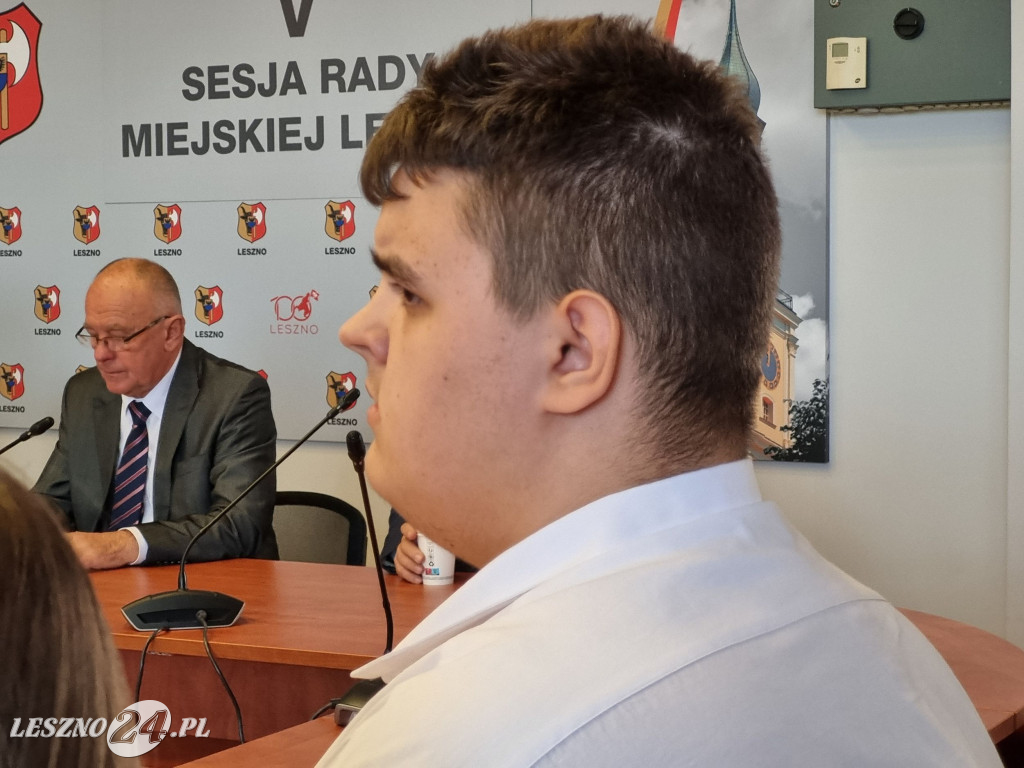 Młodzieżowa Rada Miasta Leszna - pierwsza sesja