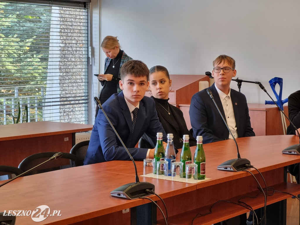 Młodzieżowa Rada Miasta Leszna - pierwsza sesja