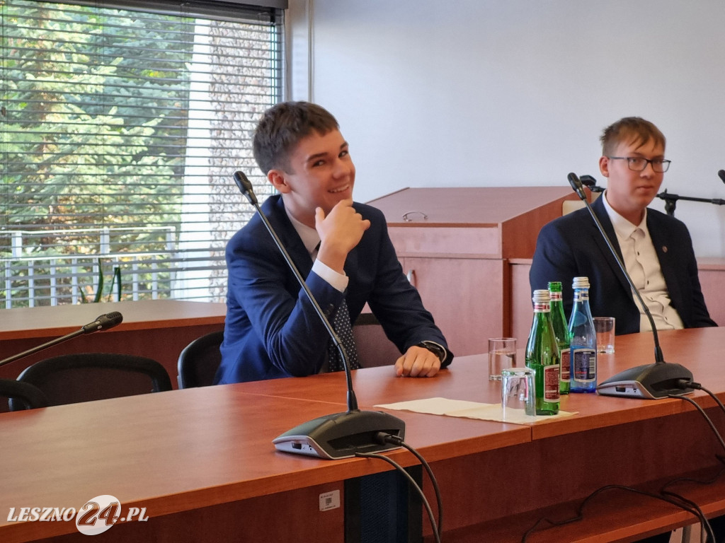 Młodzieżowa Rada Miasta Leszna - pierwsza sesja