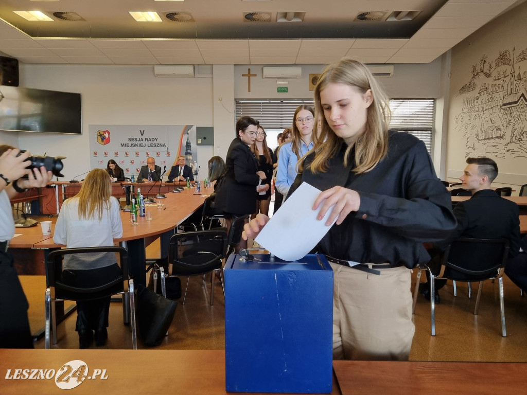 Młodzieżowa Rada Miasta Leszna - pierwsza sesja