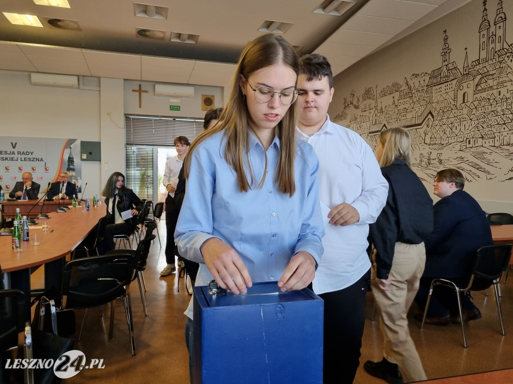 Młodzieżowa Rada Miasta Leszna - pierwsza sesja