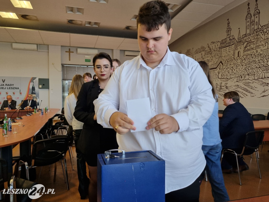 Młodzieżowa Rada Miasta Leszna - pierwsza sesja