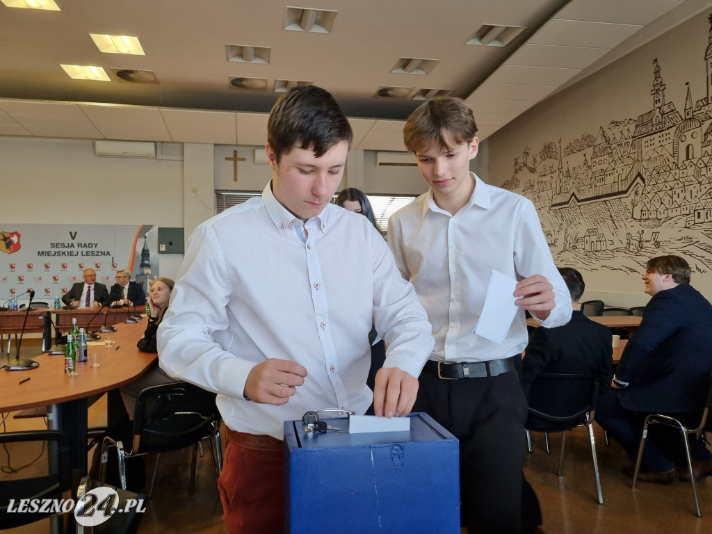 Młodzieżowa Rada Miasta Leszna - pierwsza sesja