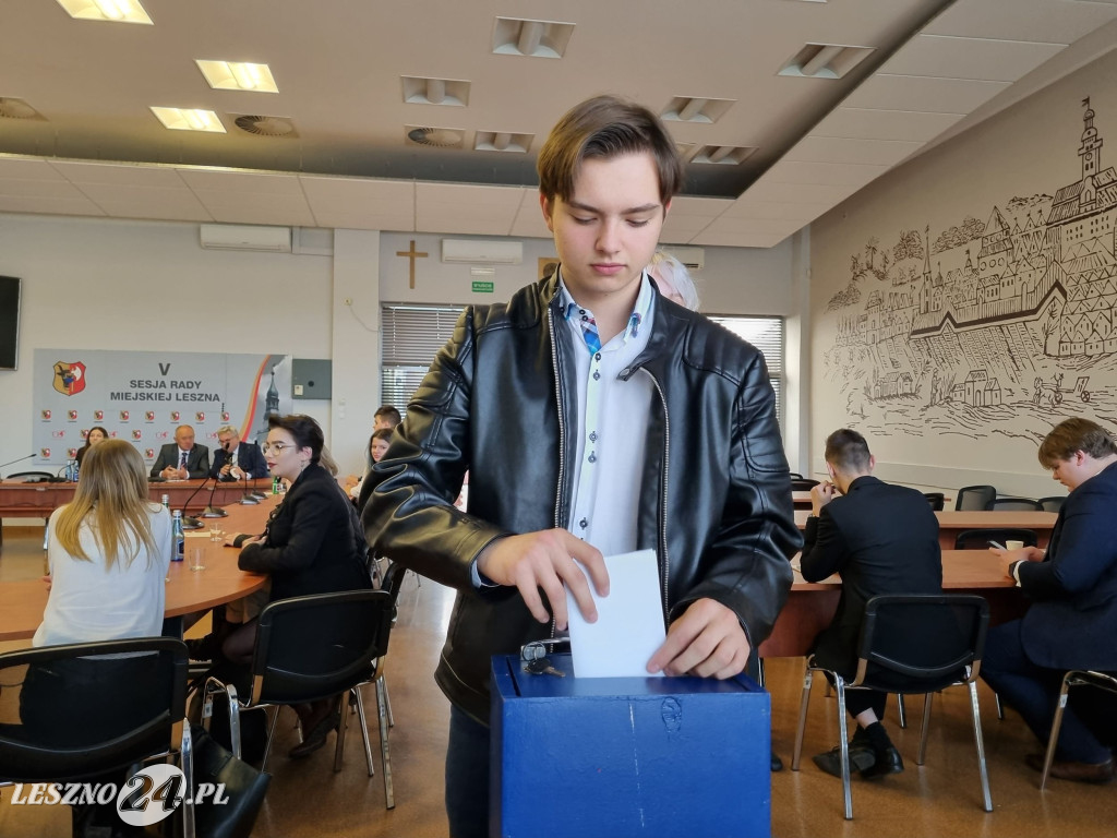 Młodzieżowa Rada Miasta Leszna - pierwsza sesja