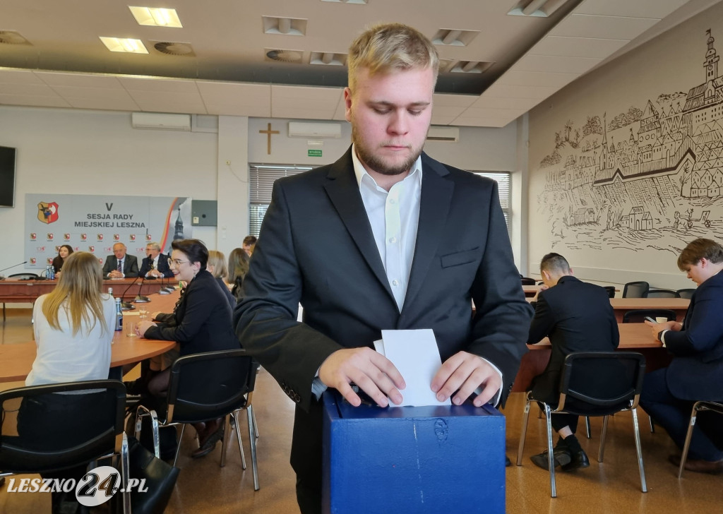 Młodzieżowa Rada Miasta Leszna - pierwsza sesja