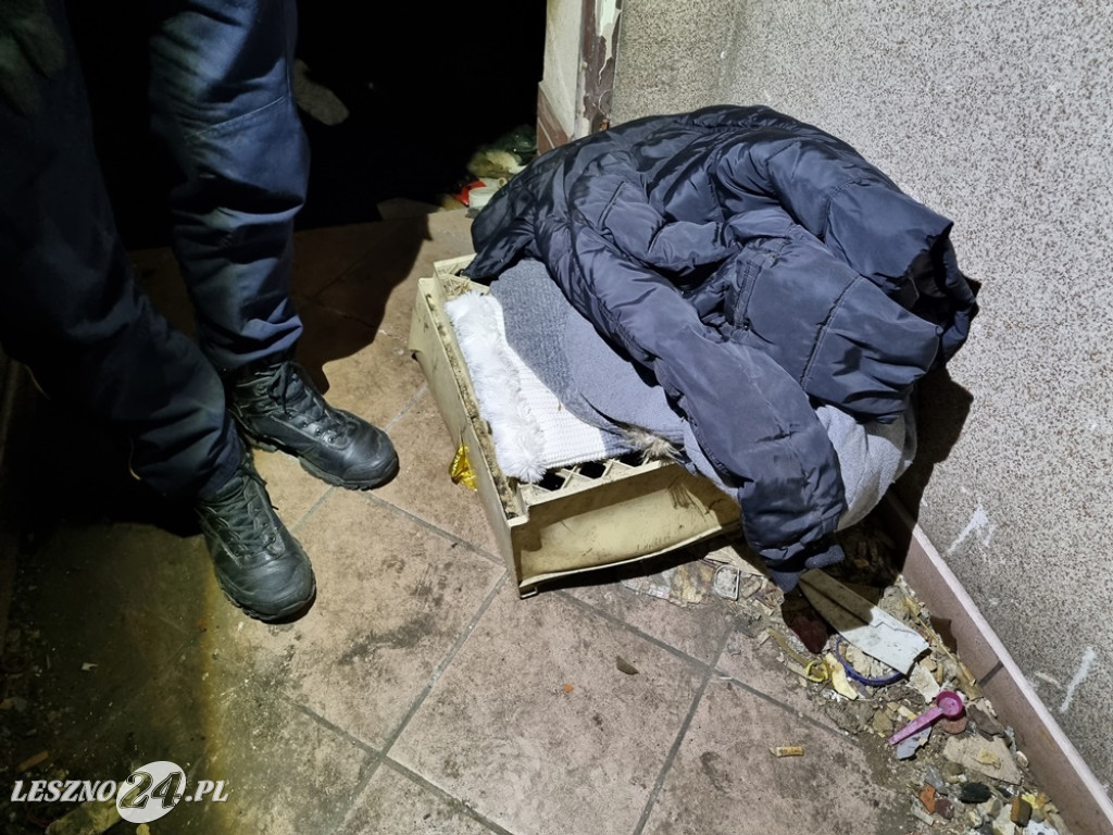Gdzie w Lesznie osoby bezdomne kryją się przed zimnem