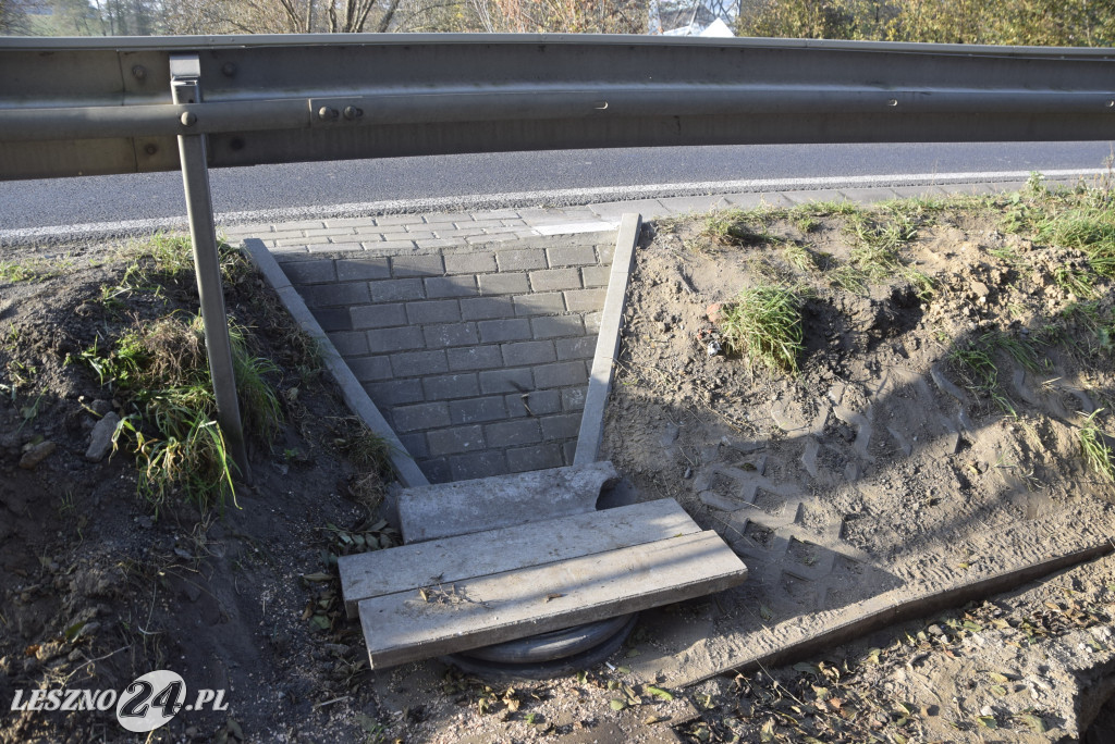 Utrudnienia dla rowerzystów na ścieżce w Osiecznej