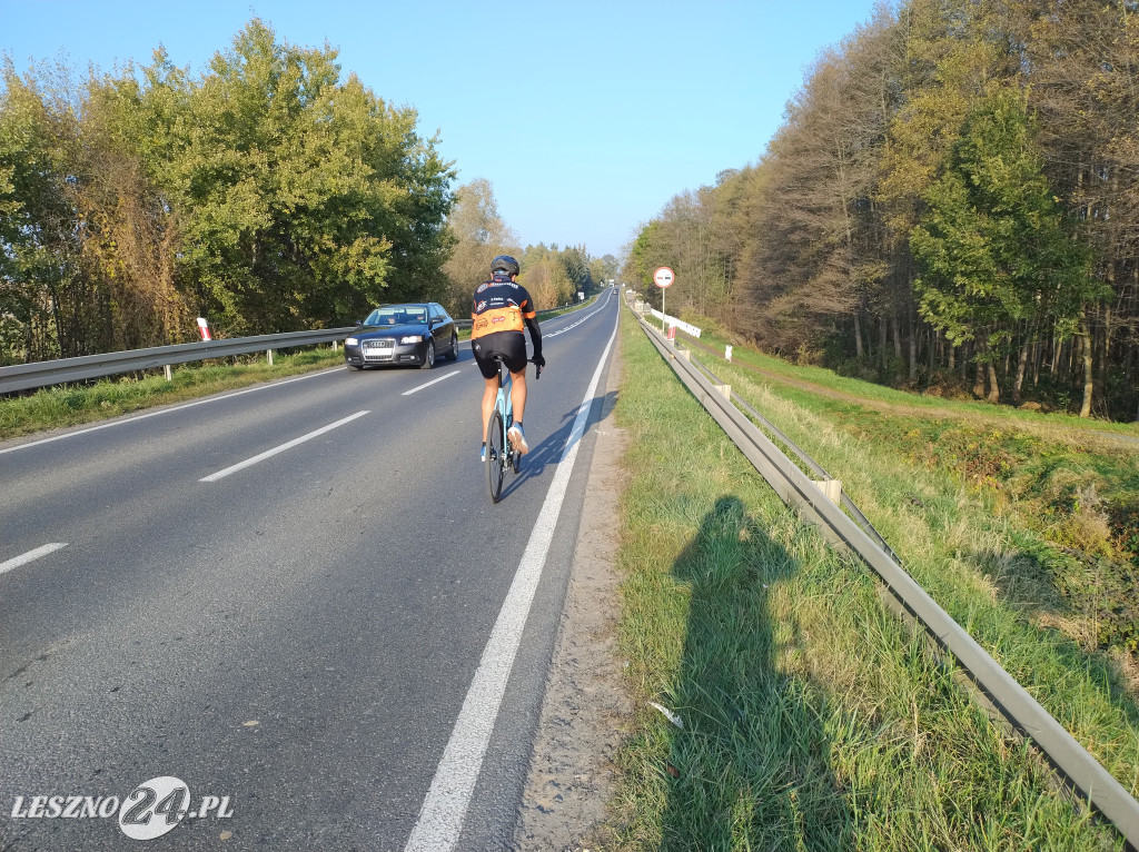 Utrudnienia dla rowerzystów na ścieżce w Osiecznej