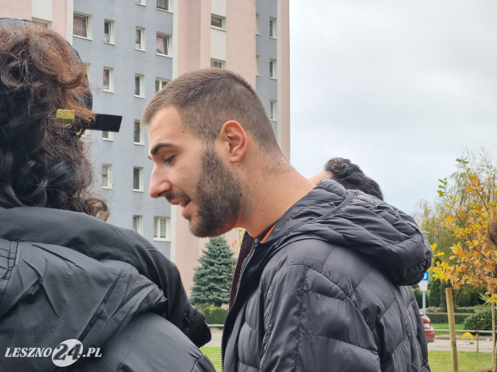 Sadzenie drzew w Parku Grody Leszczyńskie