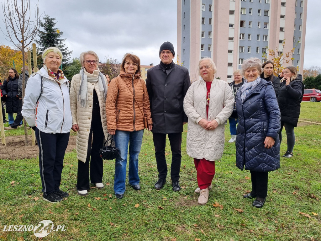 Sadzenie drzew w Parku Grody Leszczyńskie
