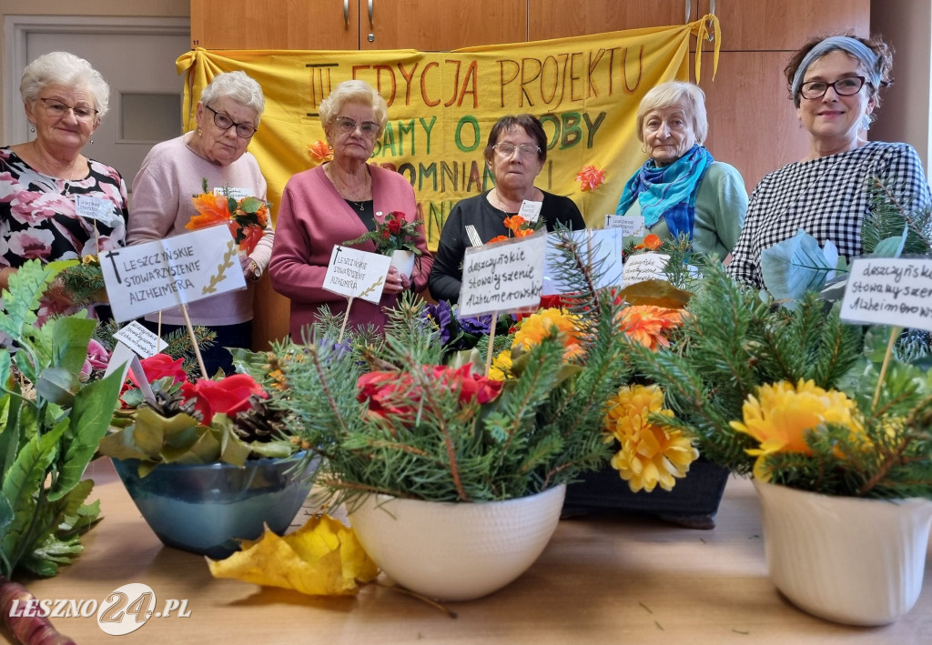 Stowarzyszenie Chorych na Alzheimera - wiązanki na groby